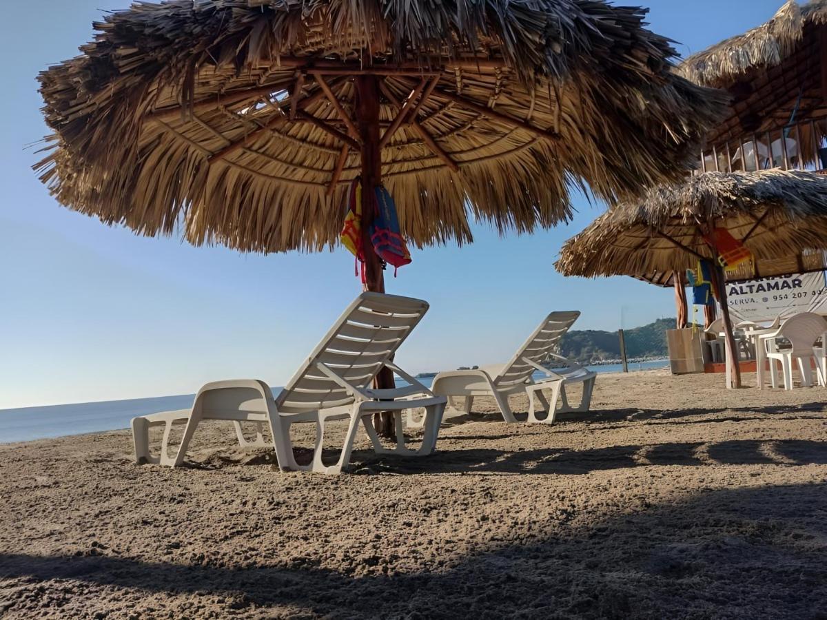Cabanas Alta Mar Guayabas Bagian luar foto